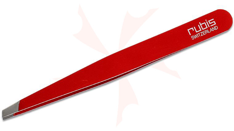 Rubis Swiss Made Cross Slant Tweezers (1K101)