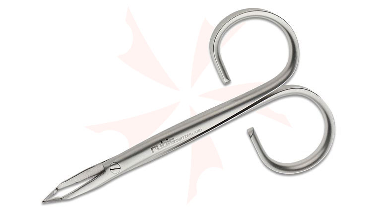 Rubis Swiss Made Stainless Steel Scissors/Tweezers (1K603)