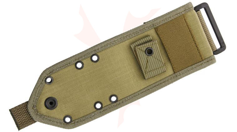 ESEE Knives ESEE-42MB-K ESEE-3 and ESEE-4 Cordura MOLLE Back, Khaki