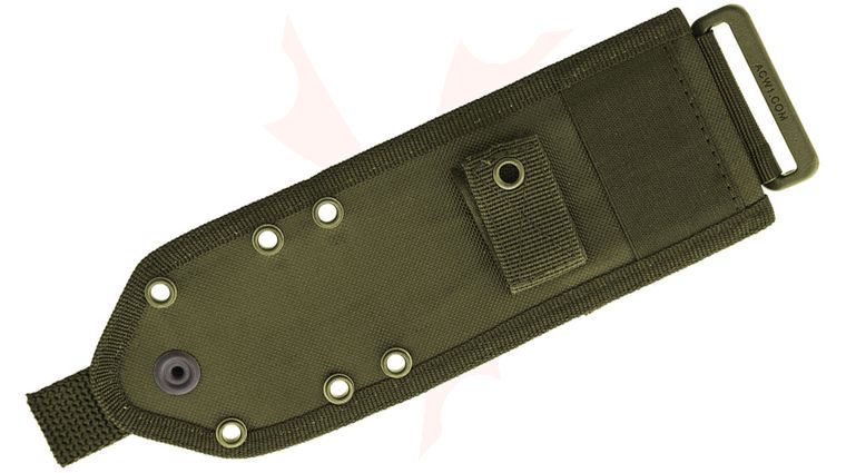 ESEE Knives ESEE-42MB-OD ESEE-3 and ESEE-4 Cordura MOLLE Back, OD Green