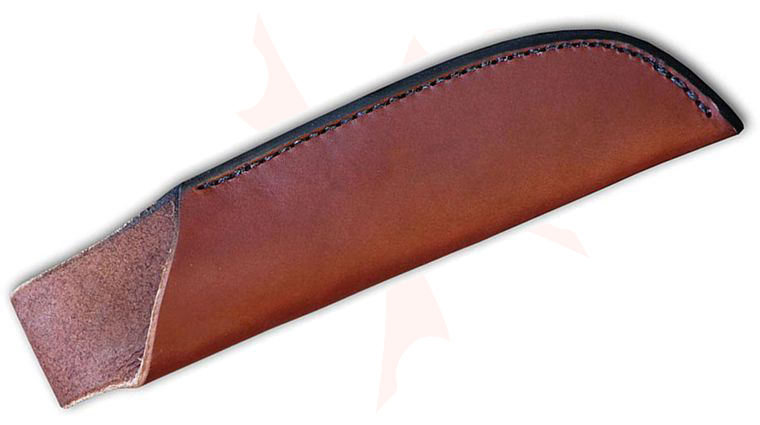 ESEE Knives ESEE-4HM Modified Handle Embossed Leather Sheath, Brown, Left-Handed