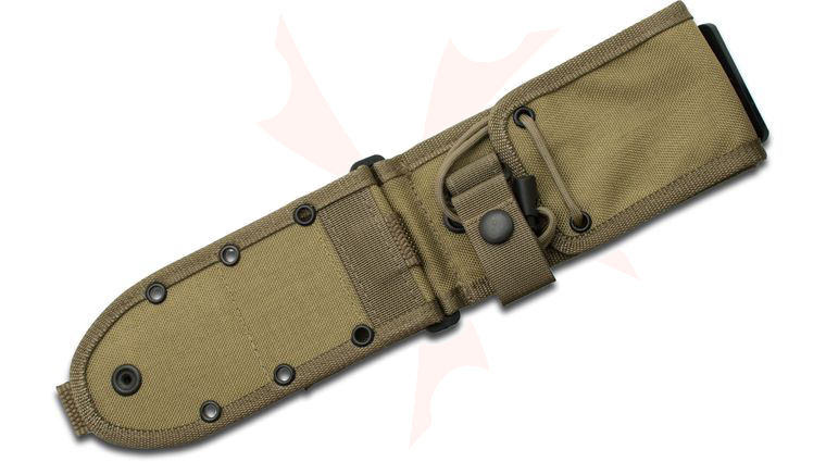 ESEE Knives ESEE-52-MB-K MOLLE Back Sheath for ESEE-5, ESEE-6, Laser Strike, Khaki