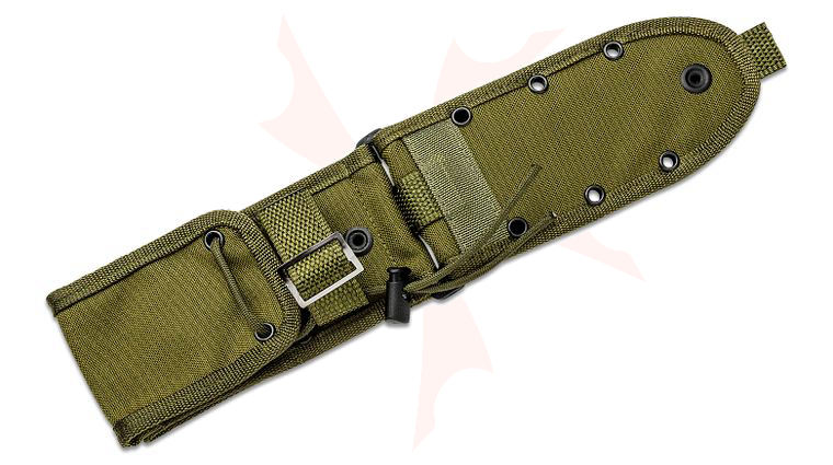 ESEE Knives ESEE-52-MB-OD MOLLE Back Sheath for ESEE-5, ESEE-6, Laser Strike, Olive Drab