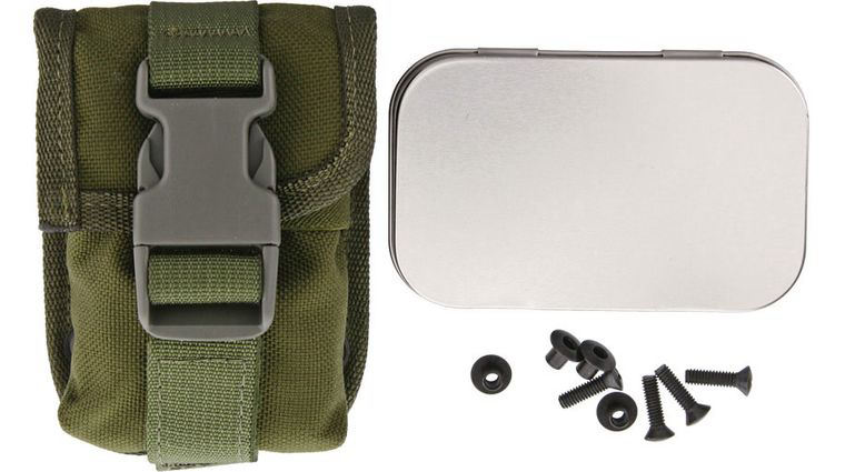 ESEE Knives ESEE-5 and ESEE-6 Accessory Pouch, Olive Drab