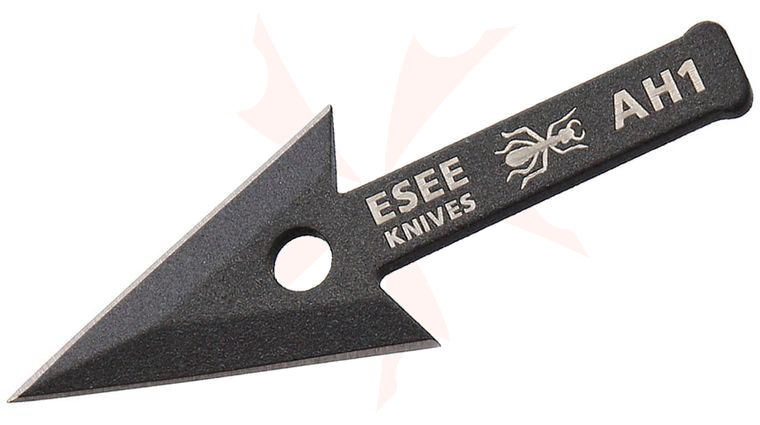 ESEE Knives AH1 Arrowhead Blade, Gunsmoke