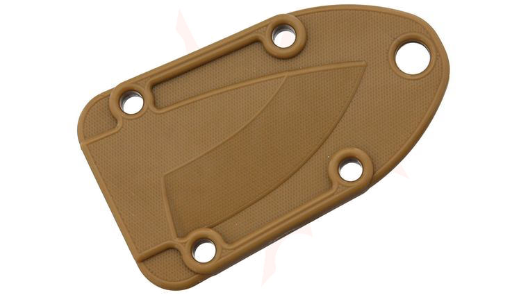 ESEE Knives CAN-SHEATH-CB Candiru Molded Sheath, Coyote Brown