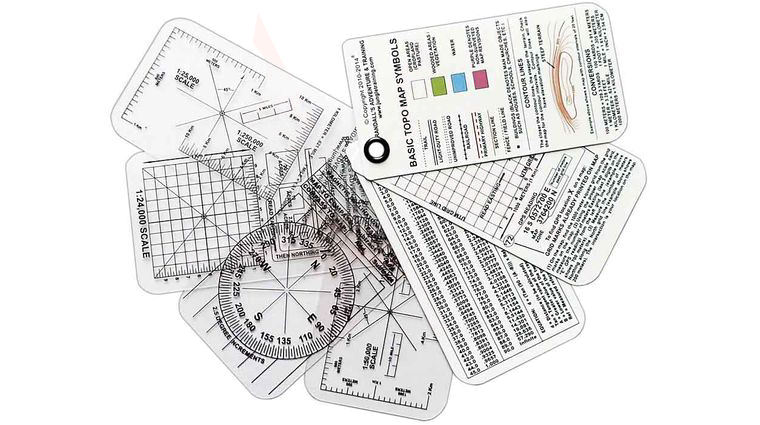 ESEE Knives Izula Gear Compass Cards, 7-Card Set