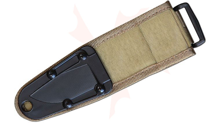 ESEE Knives Izula and Candiru MOLLE Back, Khaki