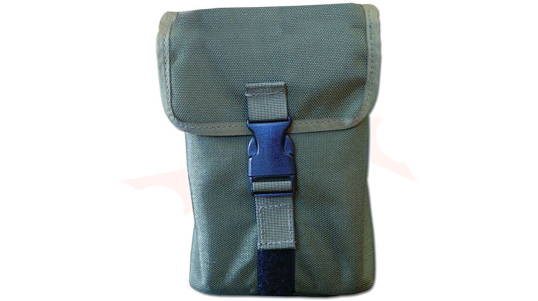 ESEE Knives LARGE-TIN-POUCH-OR Mess/Survival Kit Tin OD Green Cordura Pouch (Pouch Only)