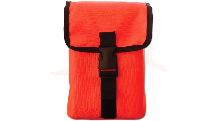 ESEE Knives LARGE-TIN-POUCH-OR Mess/Survival Kit Tin OD Orange Cordura Pouch (Pouch Only)