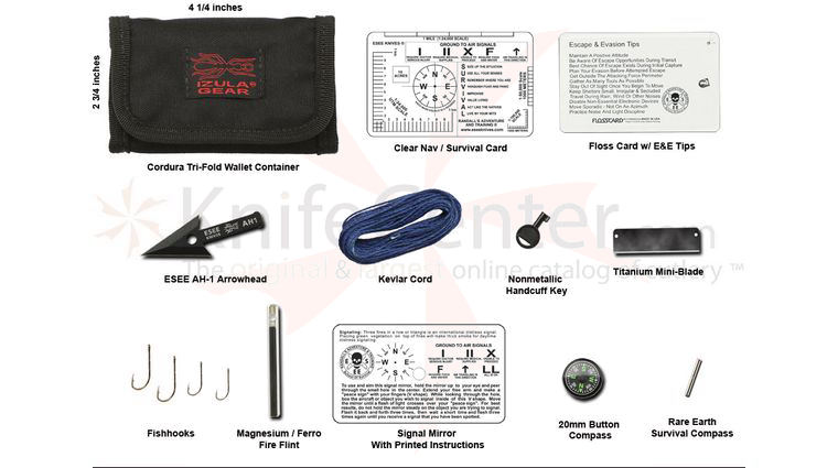 ESEE Izula Gear Wallet E&E Mini Survival Kit