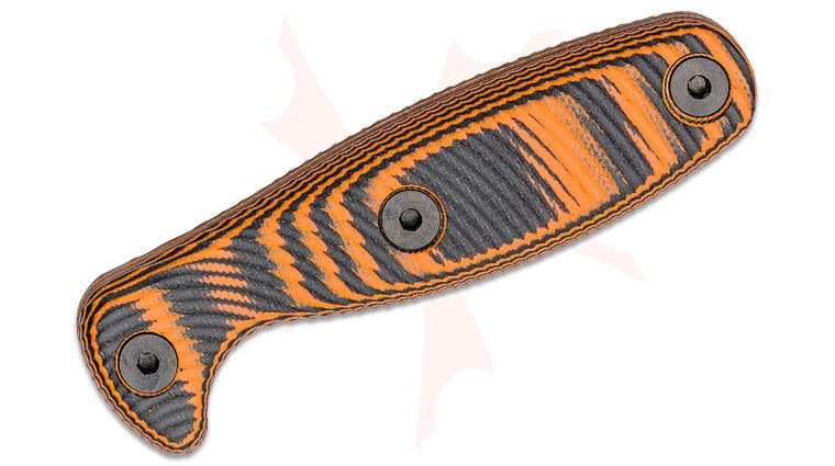ESEE Knives 3D Machined Orange/Black G10 Handles for Xancudo Fixed Blade Knife (ESEE-XAN2-HANDLE)