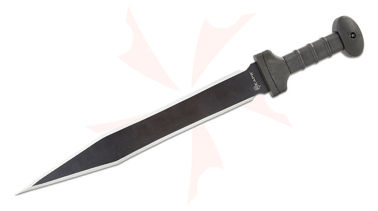 Reapr 11005 Meridius Sword 18 inch Black Double Edge Blade, FRN Handle, Nylon Belt Sheath