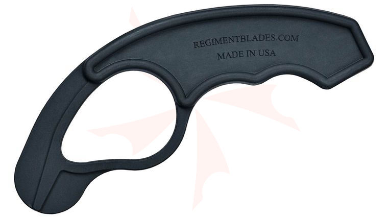 Regiment Blades Polymer Fixed Blade Trainer, No Sheath