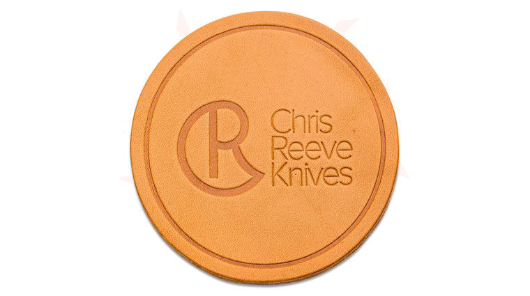 Chris Reeve Leather Coaster