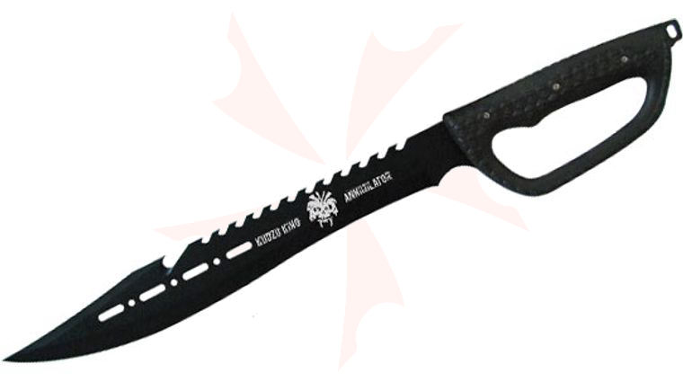 Hunter Nugz ブラック Renegade Tactical Steel Kudzu King Annihilator Machete 17.91