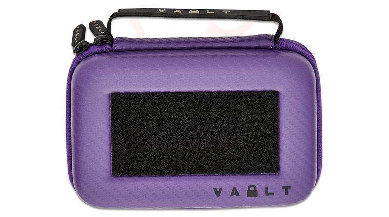 Vault Case Co. Nano Knife Case, Purple Carbon Fiber