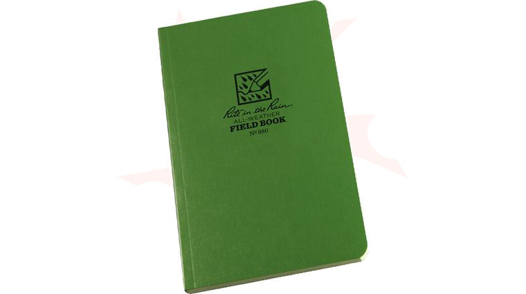 Rite in the Rain Universal Field-Flex Tactical Notebook, 4-5/8 inch x 7-1/4 inch, Green