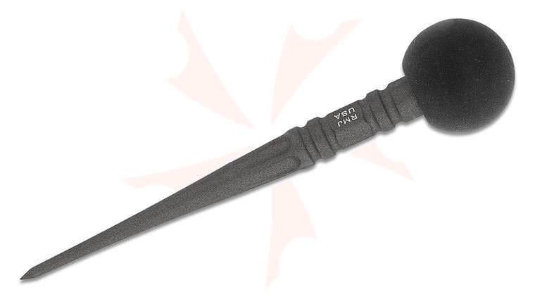RMJ Tactical Knib Pocket Awl, Tungsten Gray 440C Stainless Steel with Black G10 Handle, 4.75 inch Overall, Kydex IWB Sheath