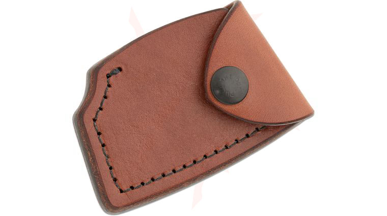 RMJ Tactical CLW Brown Leather Edge Cover for the Jenny Wren Tomahawk, Sheath Only