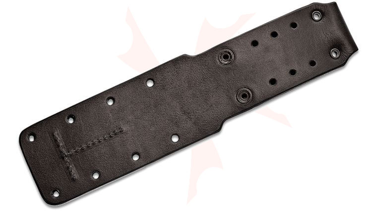 RMJ Tactical Black Leather Rig for the Combat Africa Fixed Blade, Rig Only