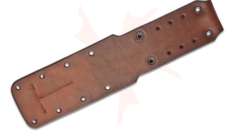 RMJ Tactical Brown Leather Rig for the Combat Africa Fixed Blade, Rig Only