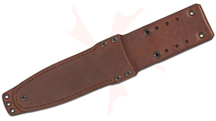 RMJ Tactical Leather Sheath for the Jungle Combat Fixed Blade, Sheath Only