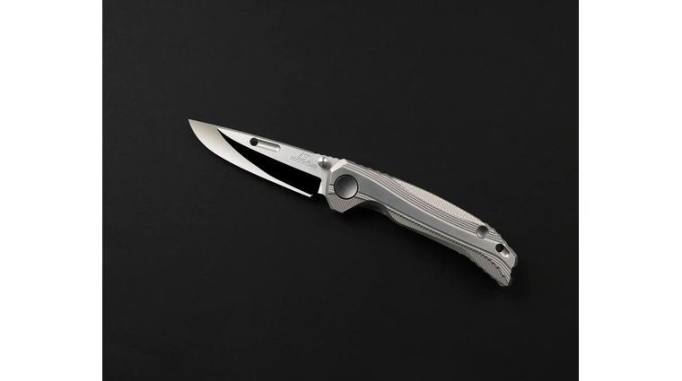 Rockstead KAN-ZDP-FL (SV) Japanese Frame Lock Folding Knife 2.95