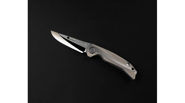 Rockstead KAN-ZDP-SJ (SV) Japanese Slipjoint Folding Knife 2.95