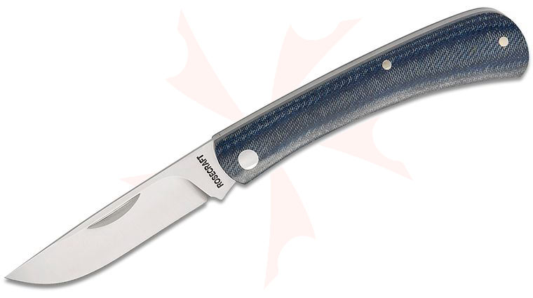 RoseCraft Blades Overall Creek Farm Hand Slipjoint Folding Knife