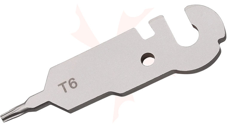 Roxon Tool FLEX Modular Multi-Tool T6 Torx Wrench - Short - 1 Slot