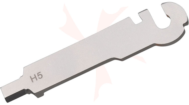 Roxon Tool FLEX Modular Multi-Tool 5mm Hex Wrench - Short - 2 Slots