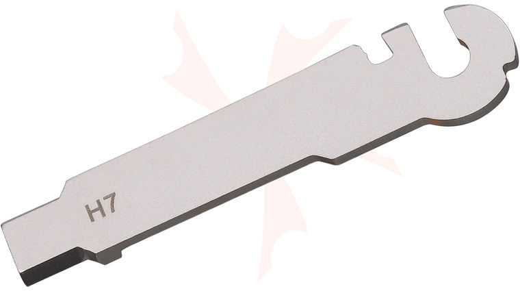 Roxon Tool FLEX Modular Multi-Tool 7mm Hex Wrench - Short - 2 Slots
