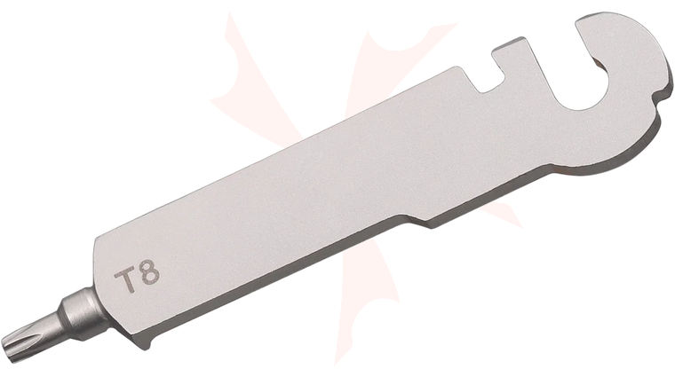 Roxon Tool FLEX Modular Multi-Tool T8 Torx Wrench - Short - 2 Slots