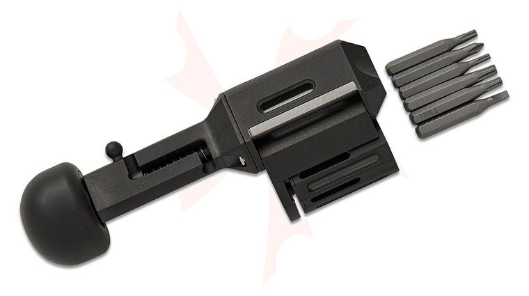 StraightLine EDC Igor Bortolussi Revolve 2.0 Bit Driver, Black PVD Titanium Construction