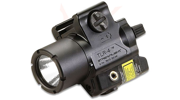Streamlight TLR-4 170 Lumen Rail Mount Tactical Weaponlight with Red Laser