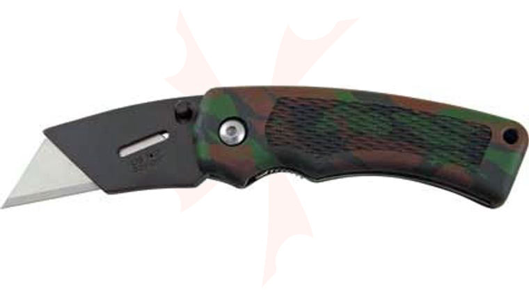 Superknife SK Edge Camo Folding Razor Knife 3-3/4 inch Closed