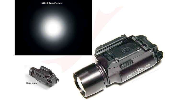 SureFire X200 Series Tactical LED WeaponLight w/Rail-Lock System 60 Lumens
