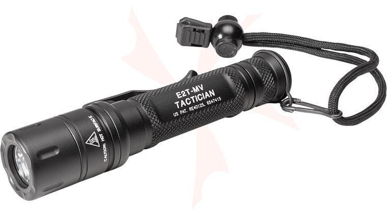 SureFire E2T-MV Tactician Dual-Output MaxVision Beam LED Flashlight, 800 Max Lumens