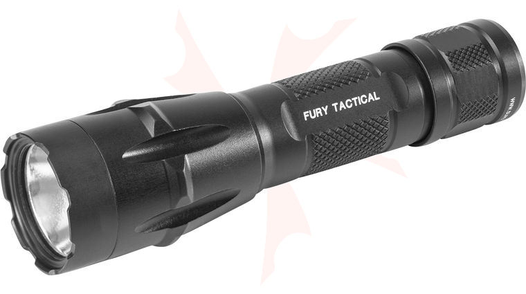 SureFire FURY-DFT Dual Fuel Tactical Single-Output LED Flashlight, 1500 Max Lumens