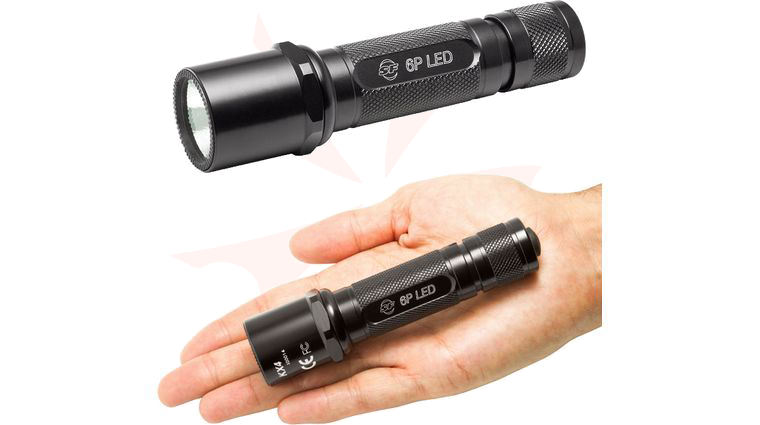 SureFire 6P LED Single-Output LED Flashlight, 120 Lumens
