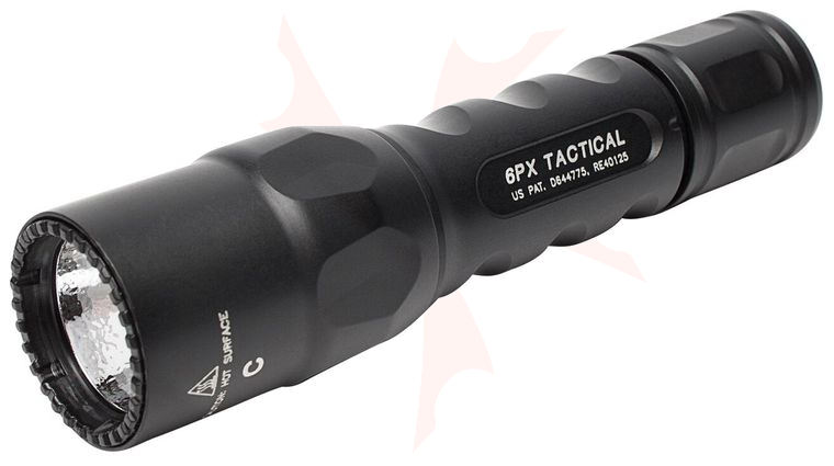 SureFire 6PX Tactical Single-Output LED Flashlight, 600 Lumens