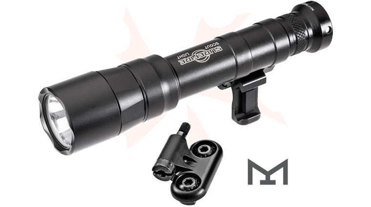 SureFire M640DFT Turbo Scout Light Pro Ultra-High-Output LED WeaponLight, 700 Lumens, Black