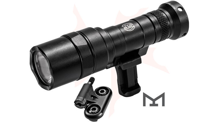 SureFire M340C Mini Scout Light Pro Ultra-High-Output LED WeaponLight, 500 Lumens, Black