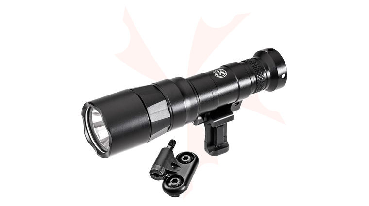 SureFire M340DFT Turbo Mini Scout Light Pro Ultra-High-Output LED WeaponLight, 650 Lumens, Black