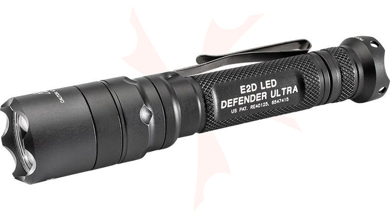 SureFire E2DLU-A LED Defender Ultra Dual-Output Tactical Flashlight, 1000 Max Lumens