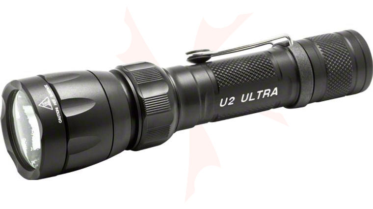 SureFire U2 Ultra Variable-Output LED Flashlight, 100 Max Lumens
