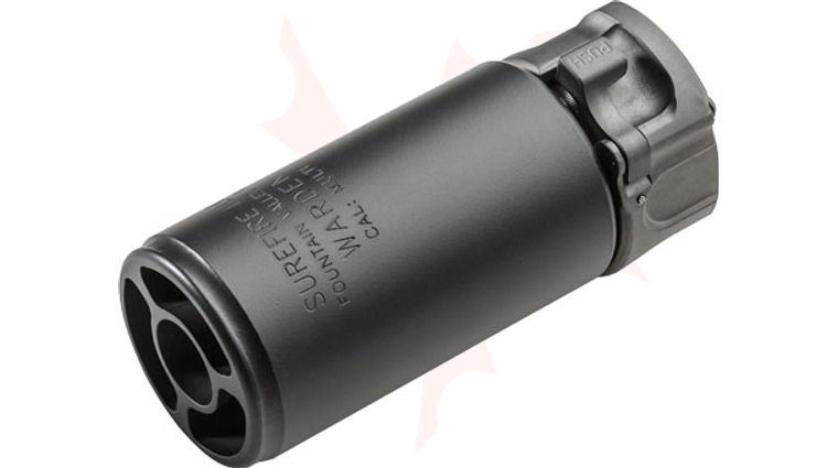 SureFire Warden Blast Diffuser/Regulator, Multi Caliber, Black