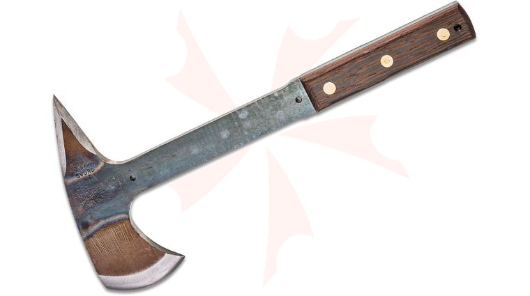 Svord VTH Von Tempsky Hawk 14.25 inch Overall, Wood Handles, Leather Sheath