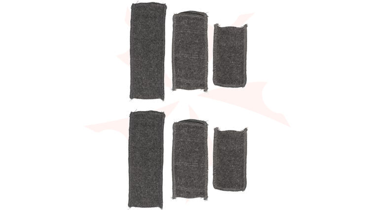 Sack-Ups Knife Protectors, Contains Two 3 inch, 4 inch and 5 inch Knife Pouches